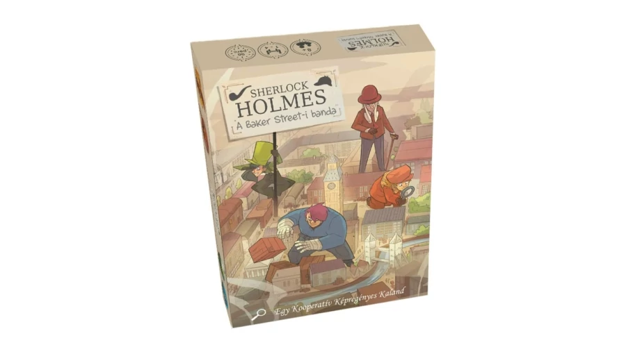 sticky Sherlock Holmes: A Baker Street-i banda társasjáték