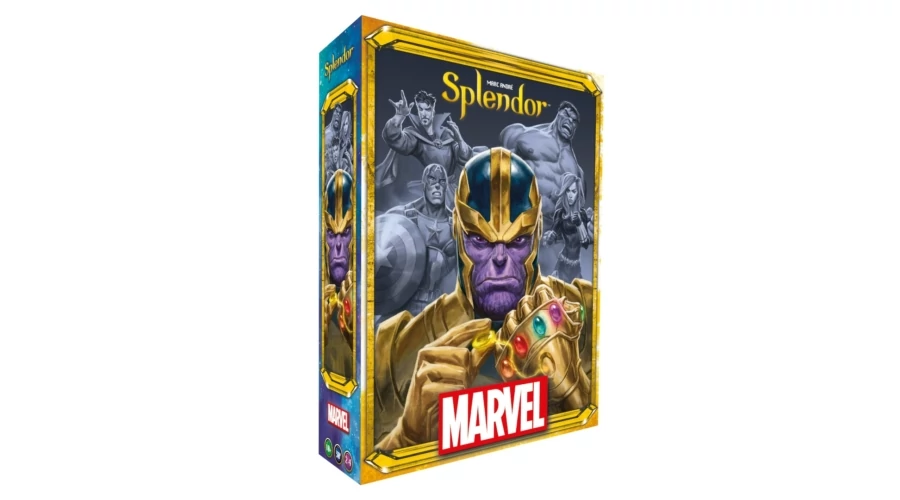 sticky Splendor Marvel társasjáték, angol nyelvű