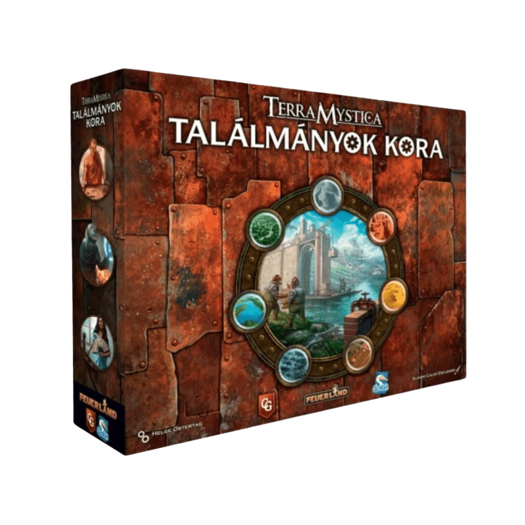 sticky Terra Mystica – Találmányok kora társasjáték