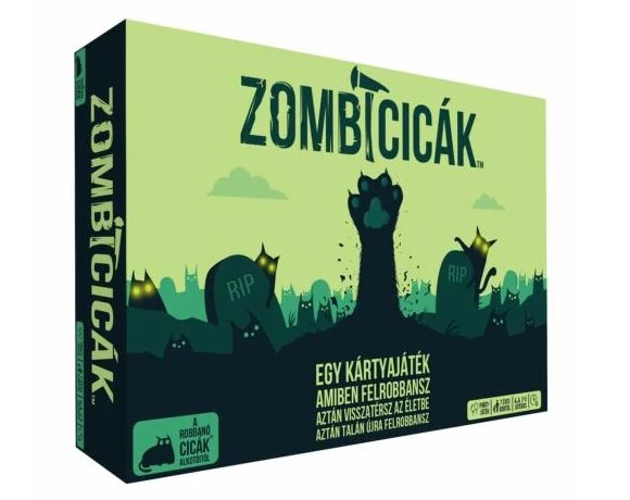 sticky Zombicicák társasjáték