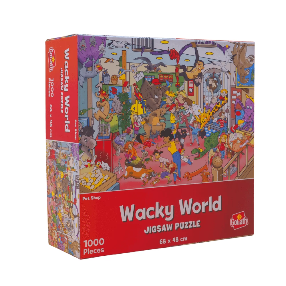 sticky Wacky World puzzle, 1000 db-os - Állatkereskedés