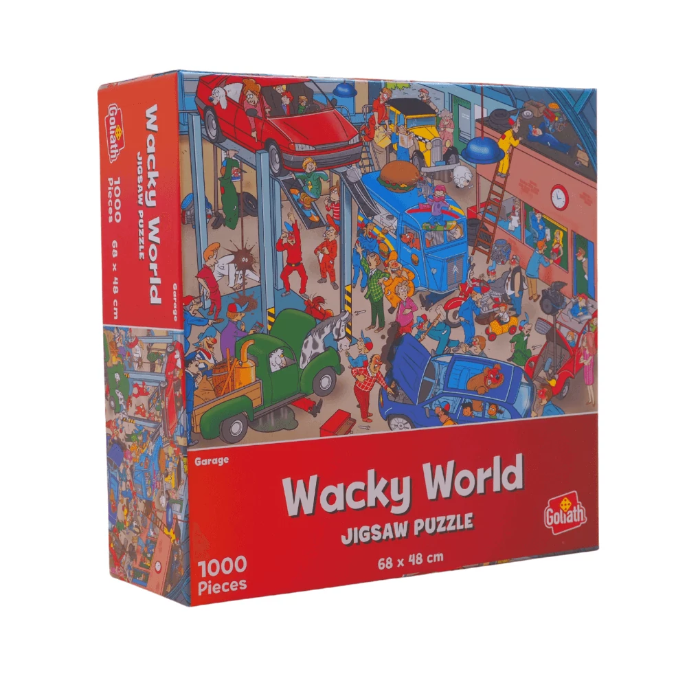 sticky Wacky World puzzle, 1000 db-os - Garázs