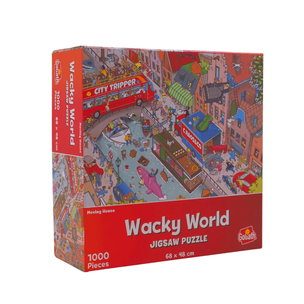 sticky Wacky World puzzle, 1000 db-os - Költözés