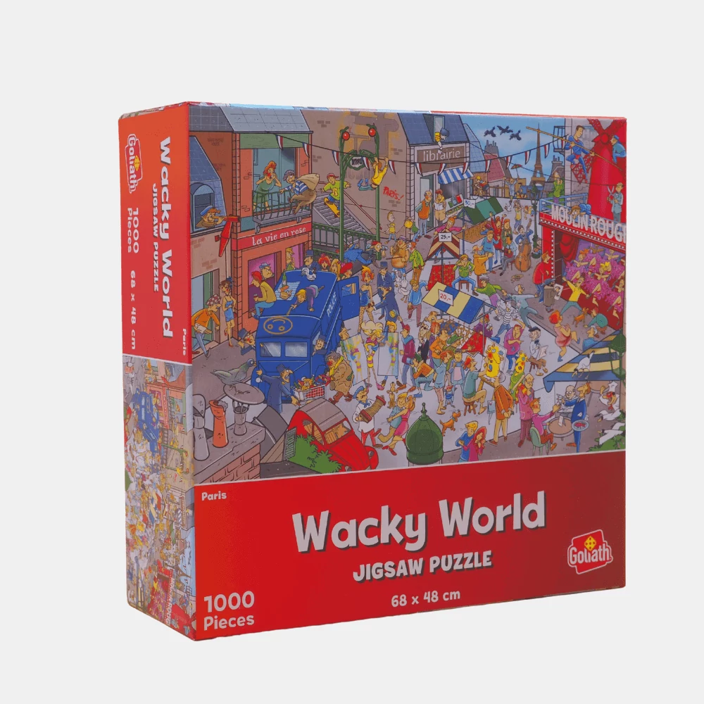 sticky Wacky World - Párizs puzzle 1000 db-os