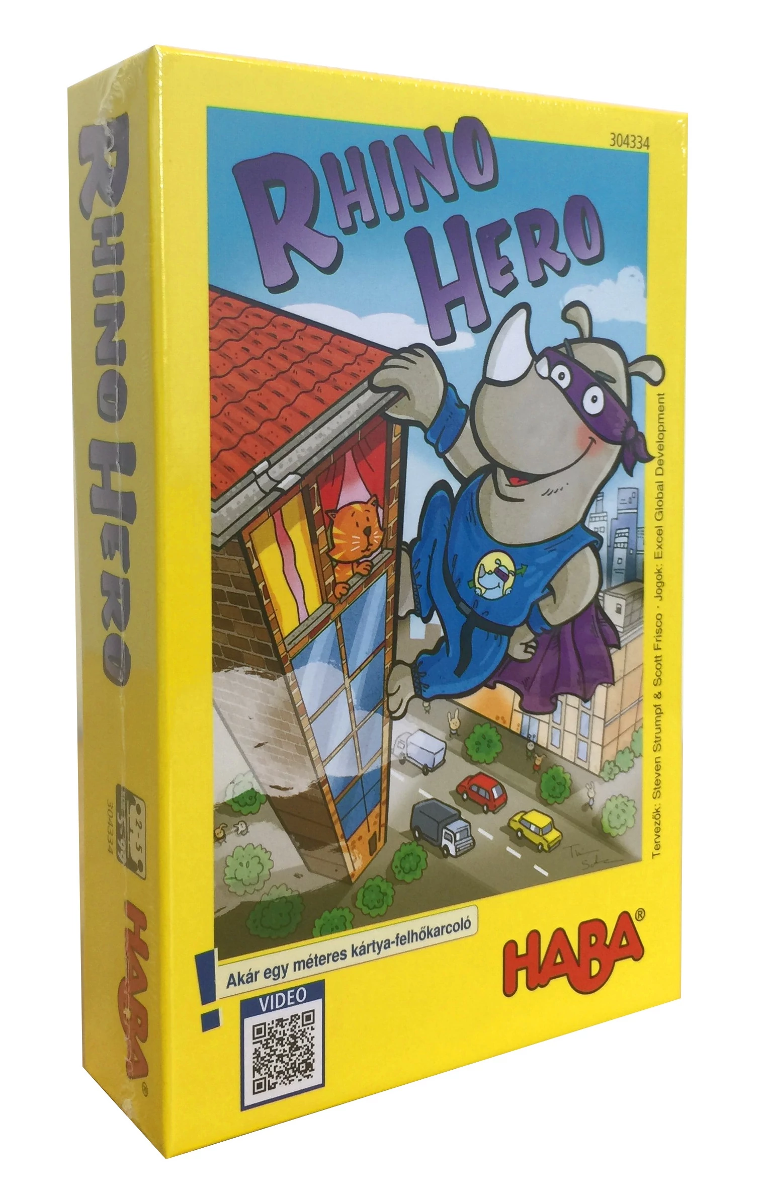 sticky Rhino Hero társasjáték