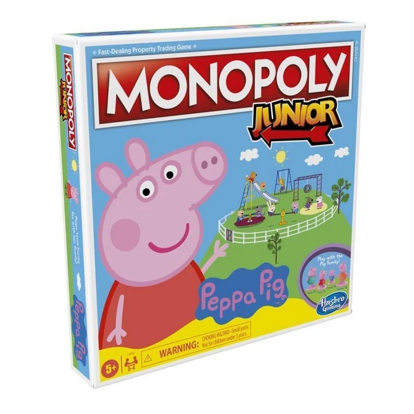 sticky Hasbro Monopoly Junior PEPPA malac