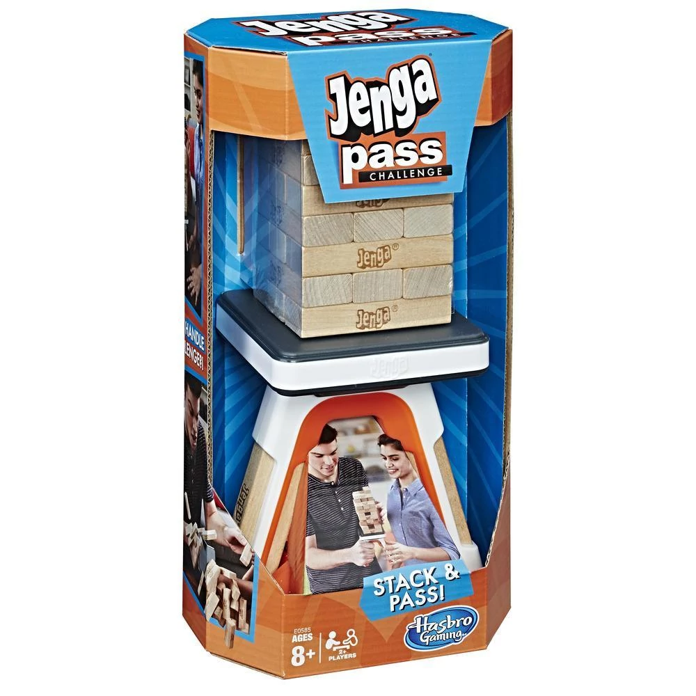 sticky Hasbro Jenga PASS kihívás