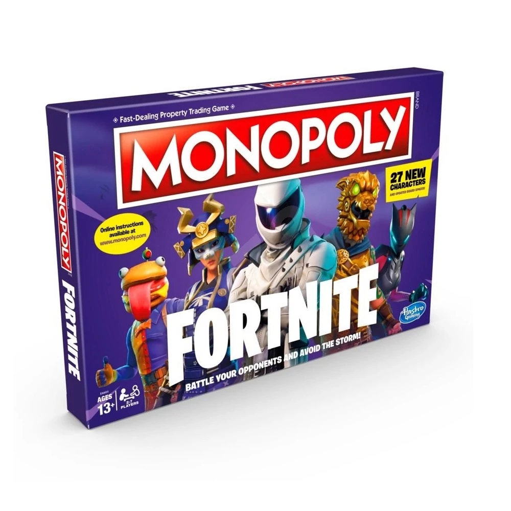 sticky Monopoly - Fortnite társasjáték, angol