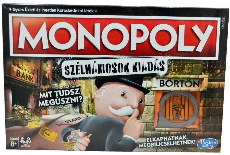 sticky Hasbro: Monopoly szélhámosok társasjáték