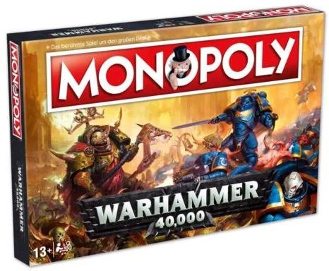 sticky Monopoly Warhammer 40K társasjáték, angol nyelvű