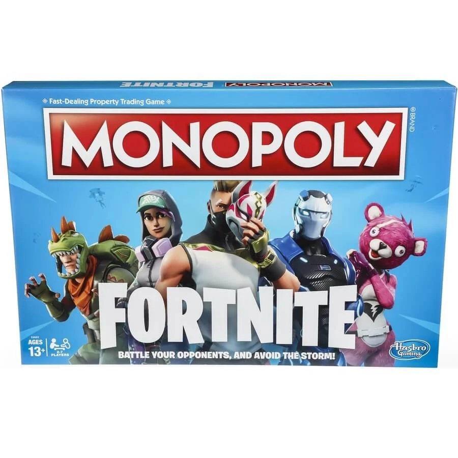 sticky Monopoly Fortnite társasjáték, angol nyelvű