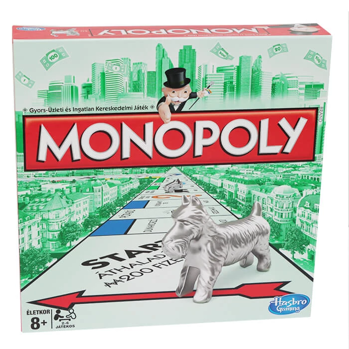 sticky Hasbro Monopoly társasjáték