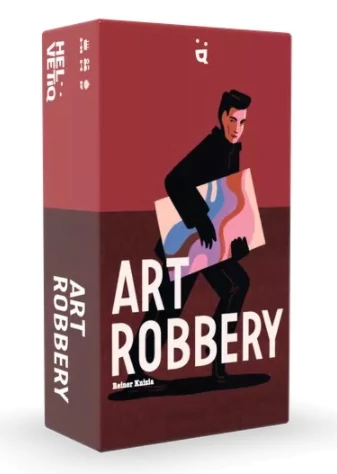 sticky Art Robbery társasjáték, angol nyelvű