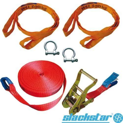 sticky Slackstar Slackline Guide szett 35mm, 6 részes, 15m