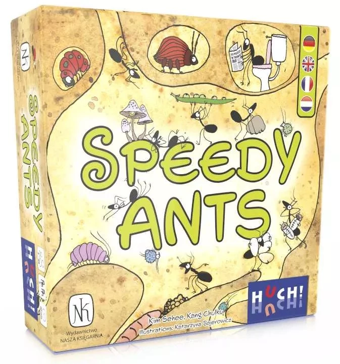 sticky Speedy Ants multinyelvű társasjáték