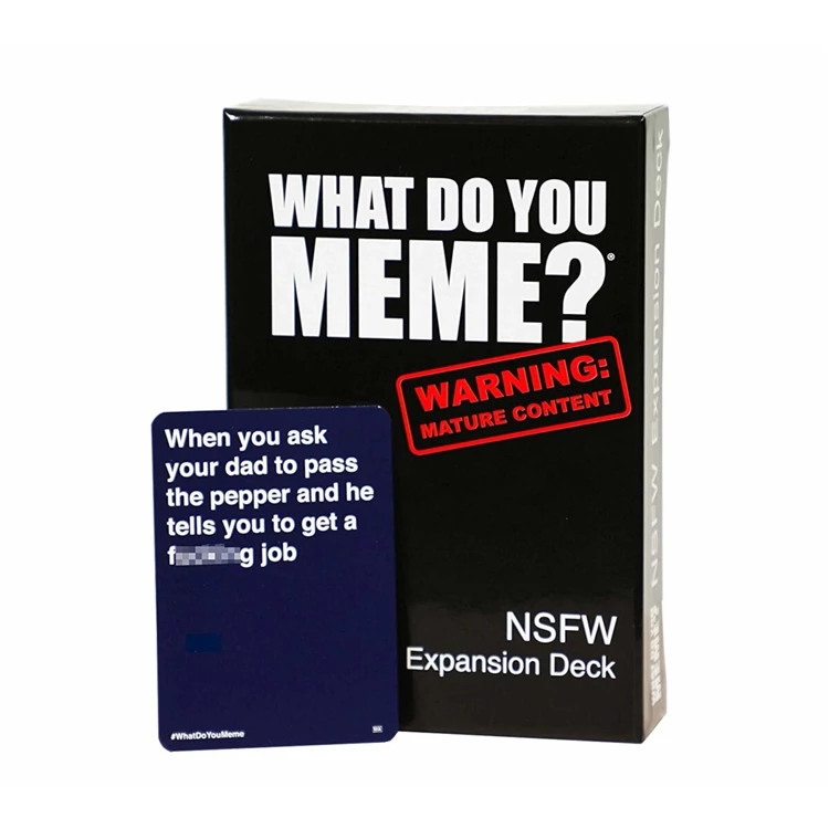 sticky What Do You Meme? - Expansion Deck 3 NSFW kiegészítő, angol nyelvű