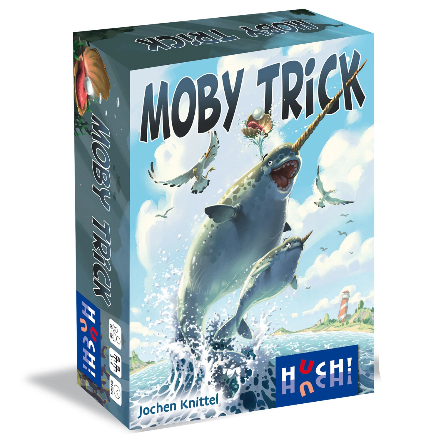 sticky Moby Trick társasjáték, angol nyelvű