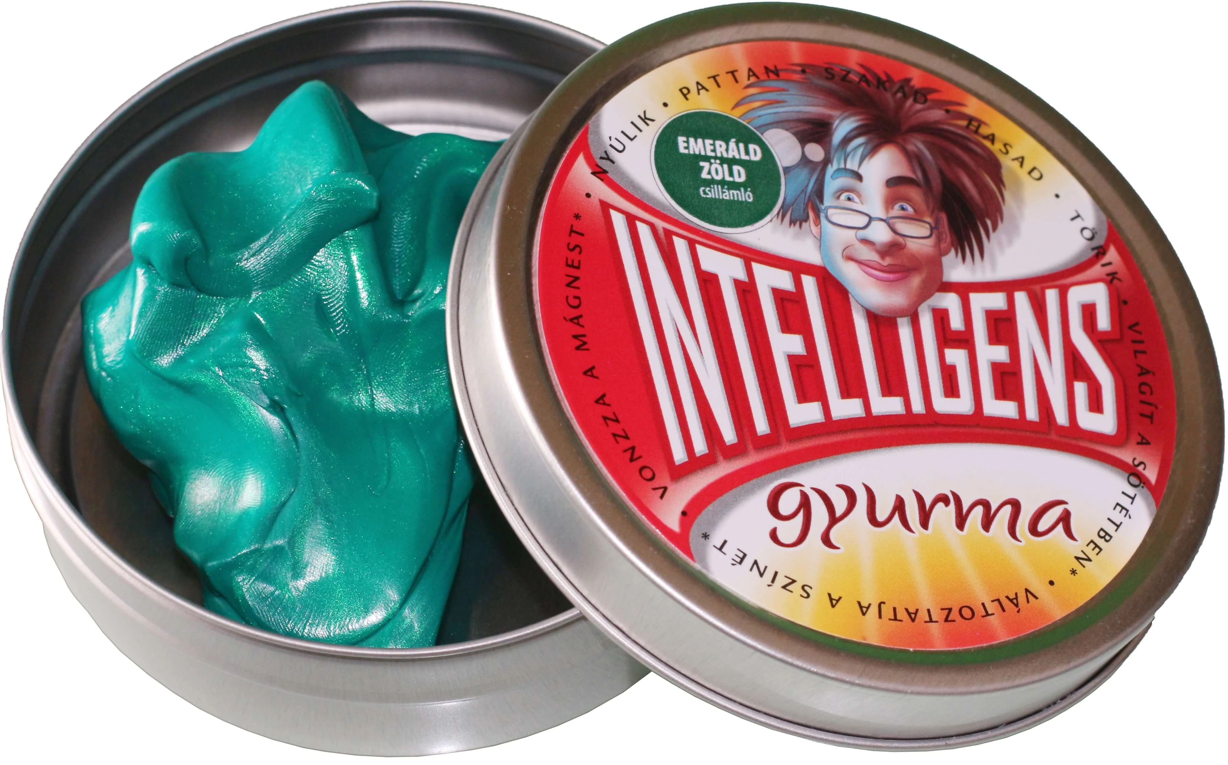 sticky Intelligens Gyurma, emeráld zöld