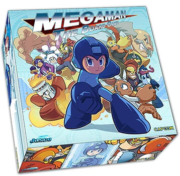 sticky Mega Man társasjáték, angol nyelvű