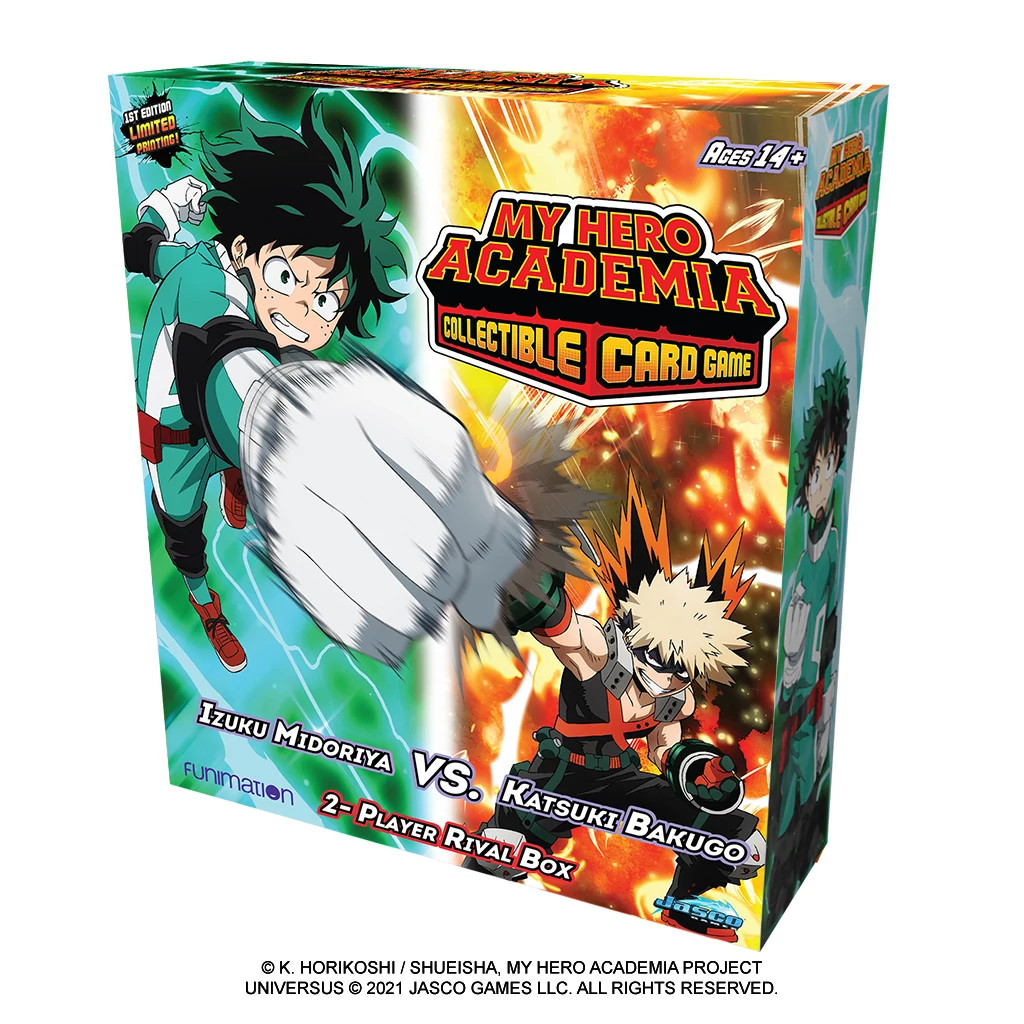 sticky My Hero Academia Midoriya Vs. Bakugo Decks  - angol nyelvű kártyajáték