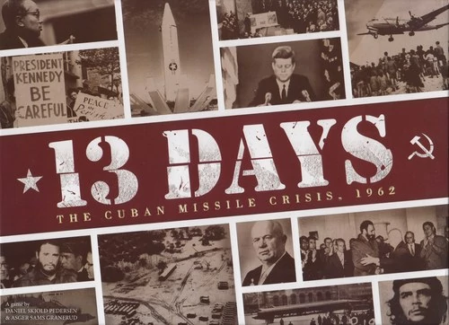 sticky 13 Days The Cuban Missile crisis angol nyelvű társasjáték