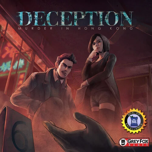 sticky Deception - Murder in Hong Kong angol nyelvű társasjáték