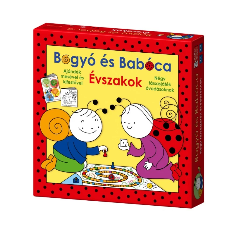 sticky Bogyó és Babóca Évszakok társasjáték