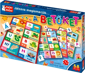 sticky Játszva megismerjük a betűket társasjáték