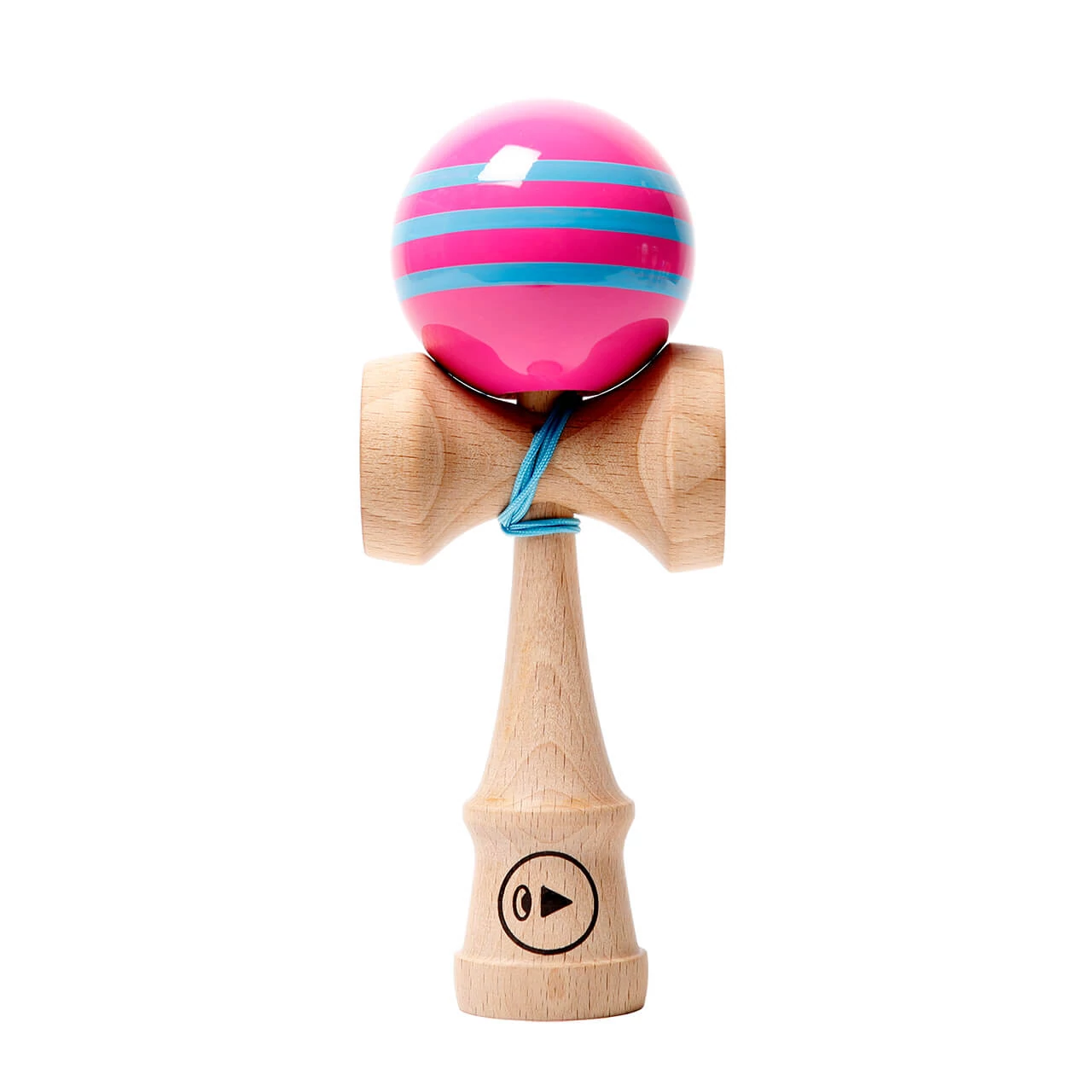 sticky Kendama Play Pro II tripla csíkos, Pink Lagoon