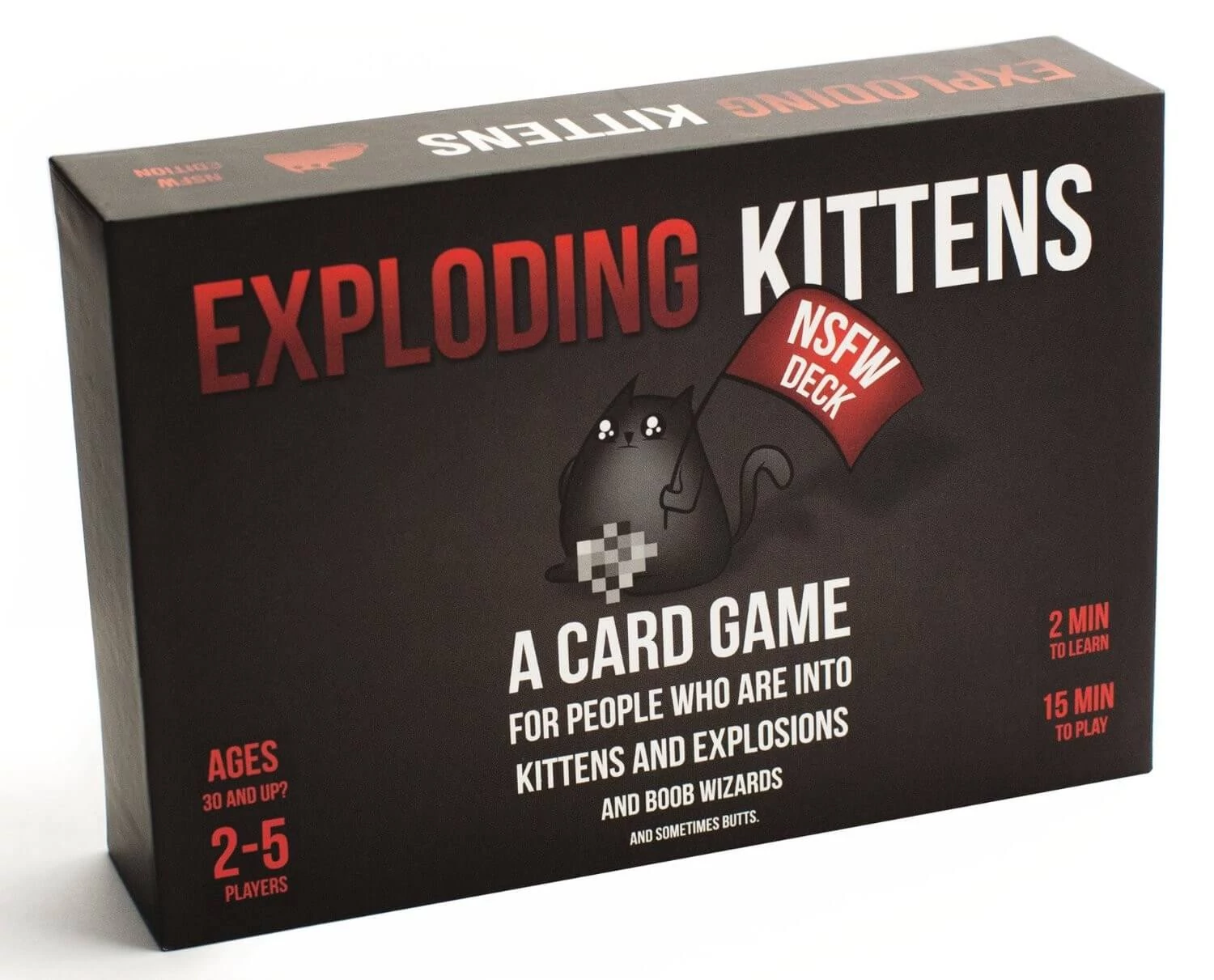 sticky Exploding Kittens NSFW társasjáték, angol nyelvű