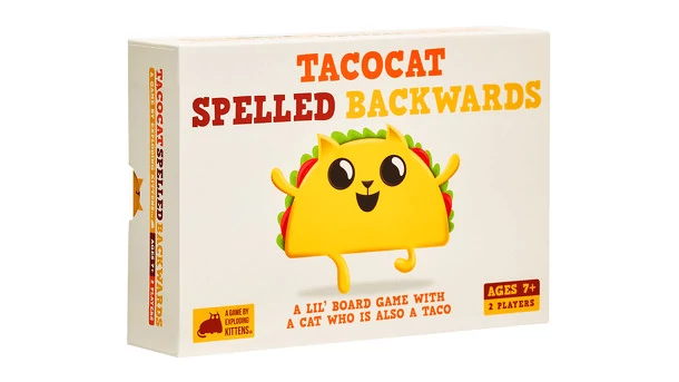 sticky Tacocat Spelled Backwards kártyajáték, angol nyelvű