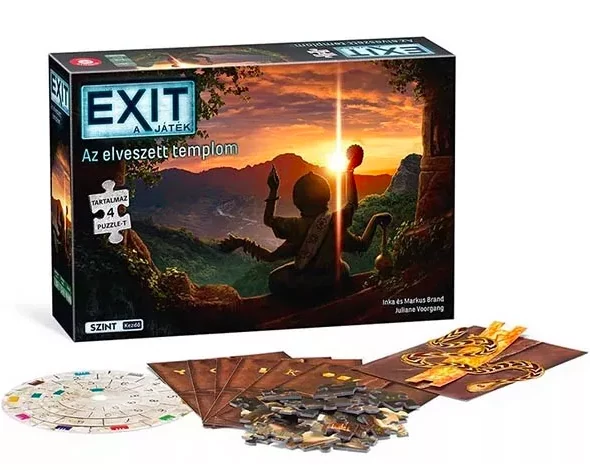 sticky EXIT - A játék + Puzzle 1: Az elveszett templom társasjáték