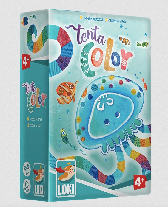 sticky Tentacolor társasjáték, angol nyelvű