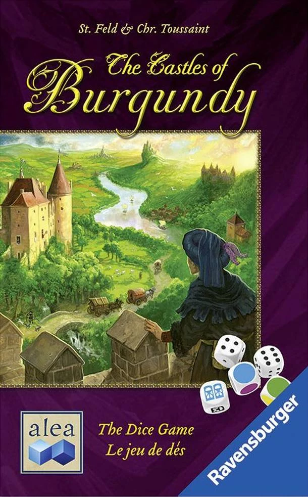 sticky The Castles of Burgundy: The Dice Game társasjáték, angol nyelvű