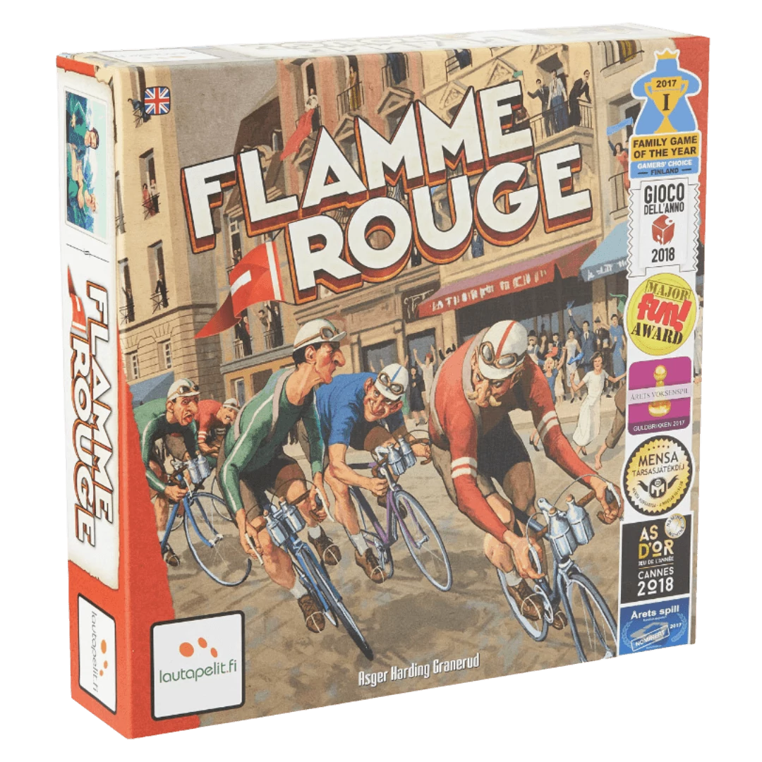 sticky Flamme Rouge társasjáték, angol nyelvű