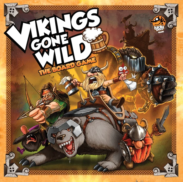 sticky Vikings Gone Wild társasjáték, angol nyelvű