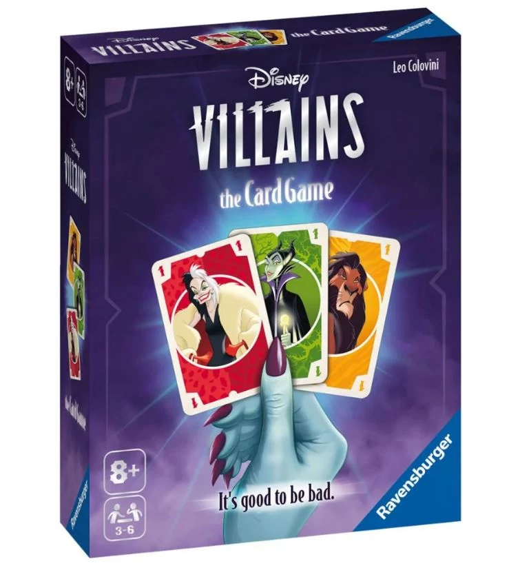 sticky Villains Card Game társasjáték, angol nyelvű