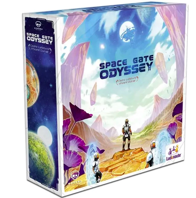 sticky Space Gate Odyssey társasjáték, angol nyelvű