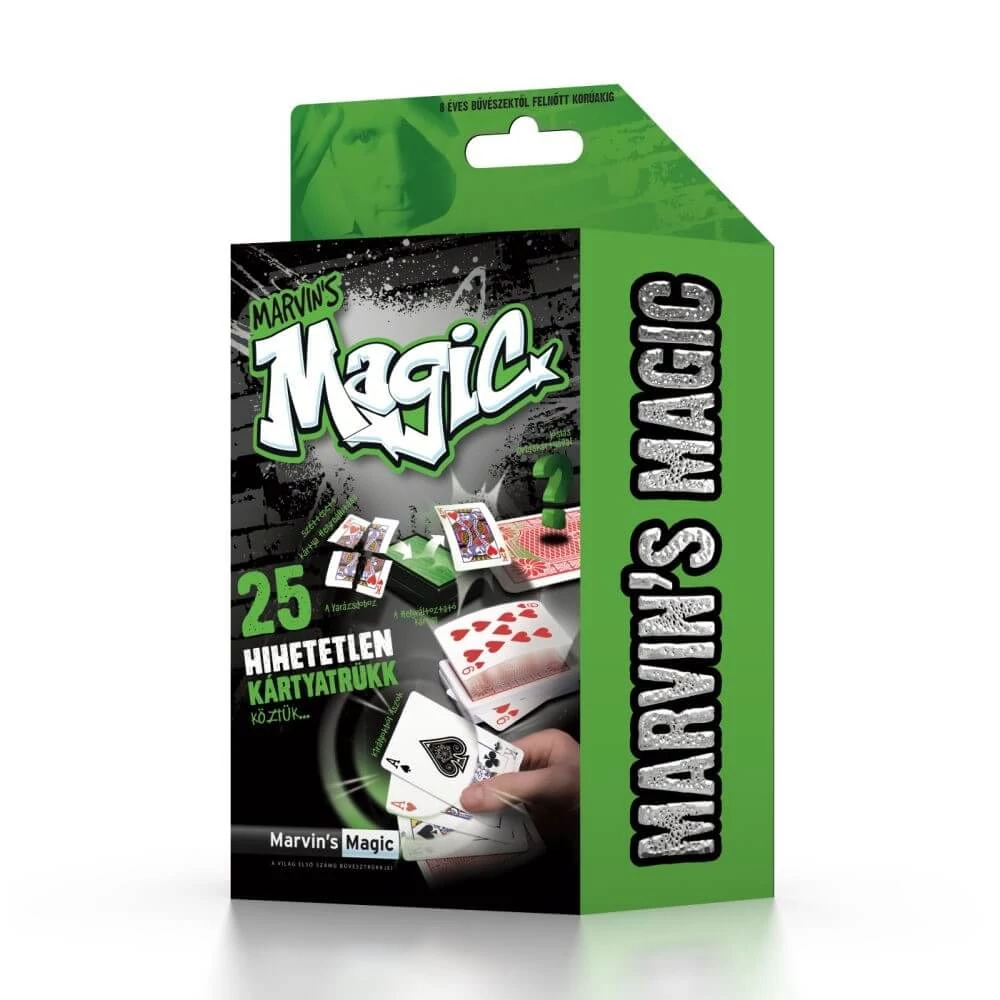 sticky Marvin's Magic Szemfényvesztő mágikus készlet - Hihetetlen kártyatrükkök