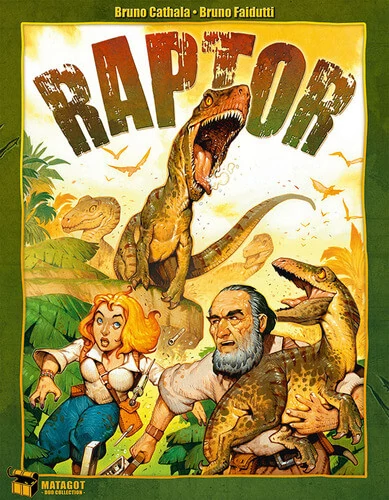 sticky Raptor társasjáték, angol nyelvű