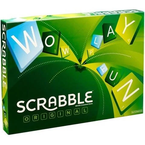 sticky Mattel Scrabble angol kiadás