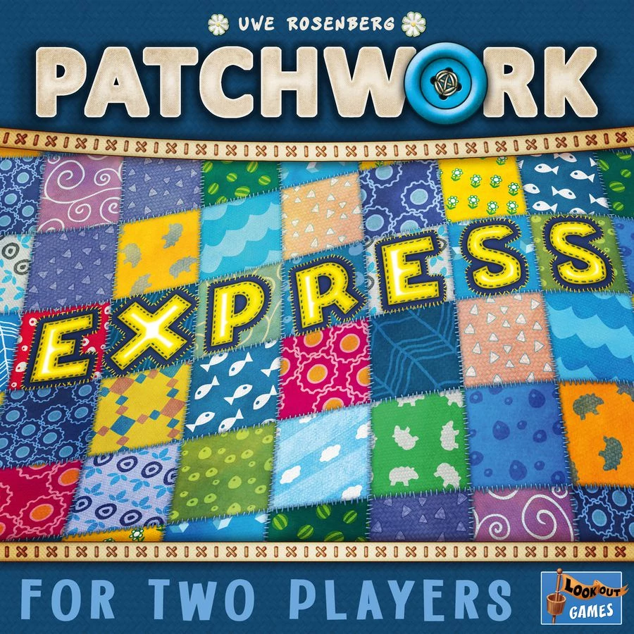 sticky Patchwork Express társasjáték, angol nyelvű