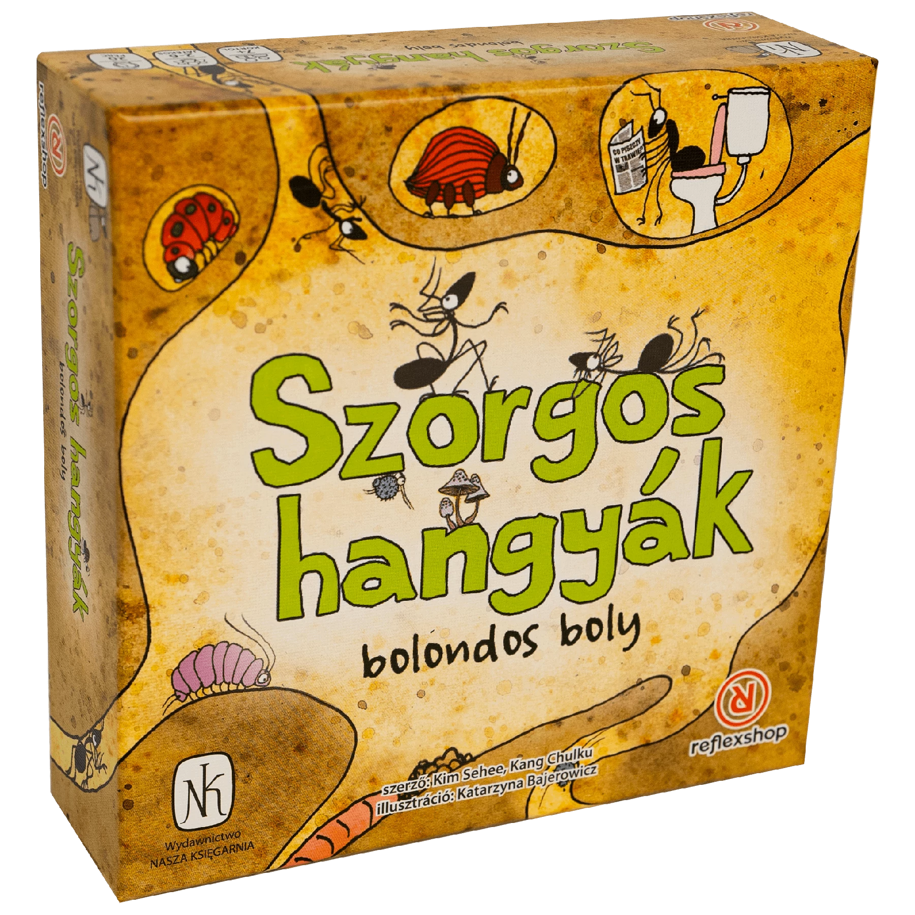 sticky Szorgos hangyák társasjáték