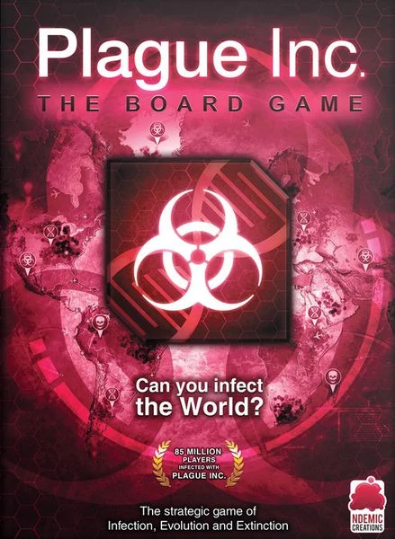 sticky Plague Inc társasjáték, angol nyelvű