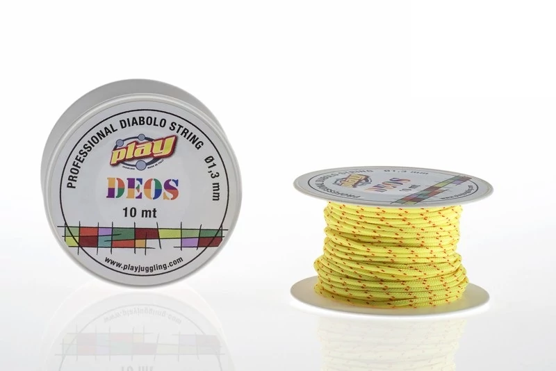 sticky Play Színes Diabolo zsinór Prémium, 10 méter, sárga