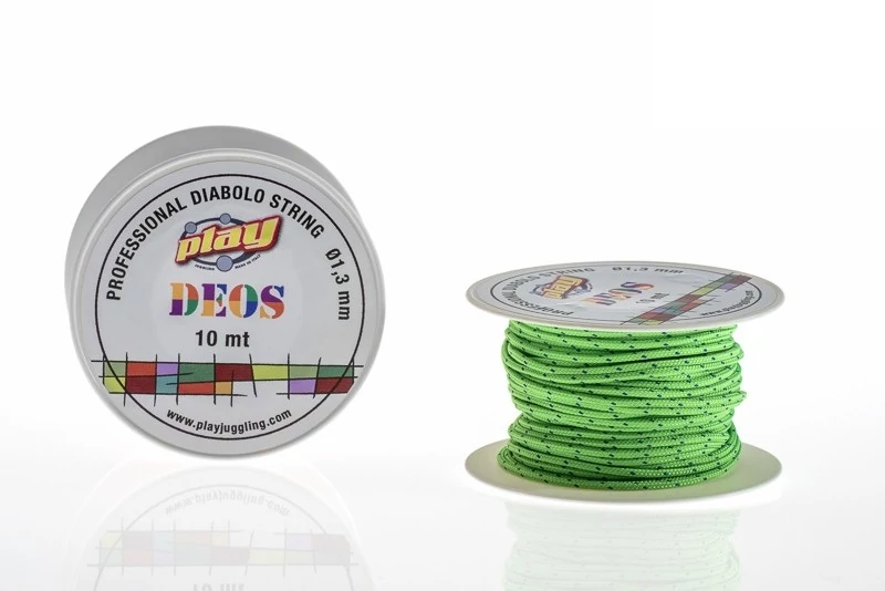 sticky Play Színes Diabolo zsinór Prémium, 10 méter, zöld