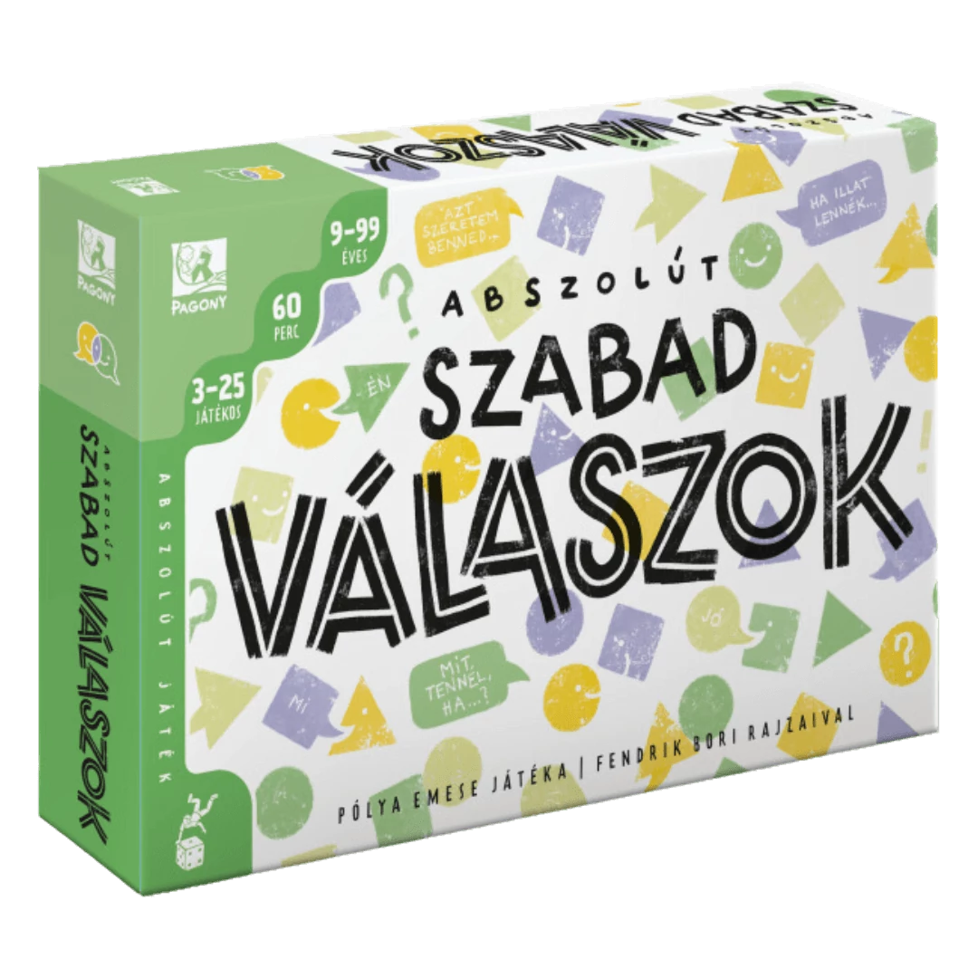 sticky Abszolút szabad válaszok társasjáték