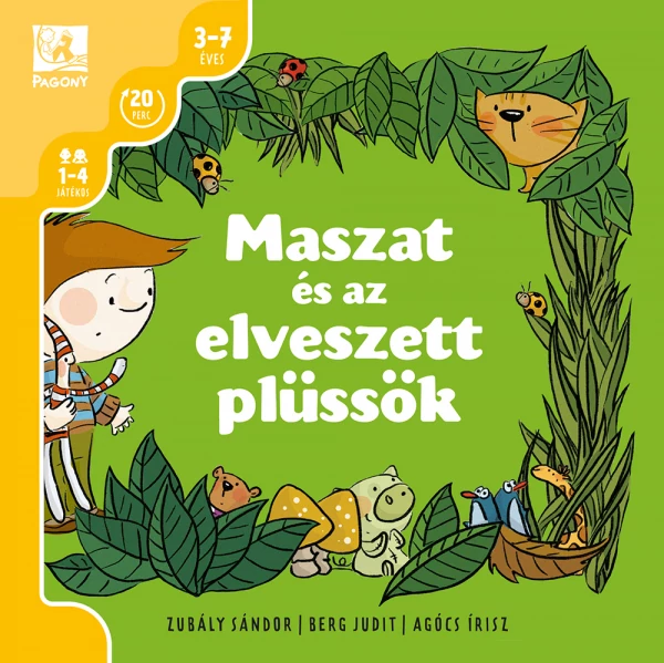 sticky Maszat és az elveszett plüssök társasjáték