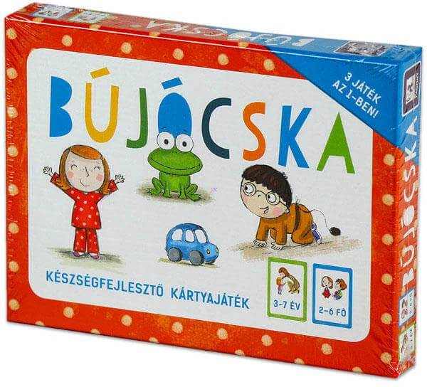 sticky Bújócska készségfejlesztő kártyajáték