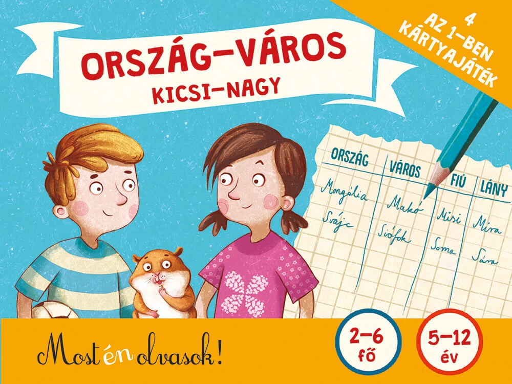 sticky Ország-város, kicsi nagy társasjáték